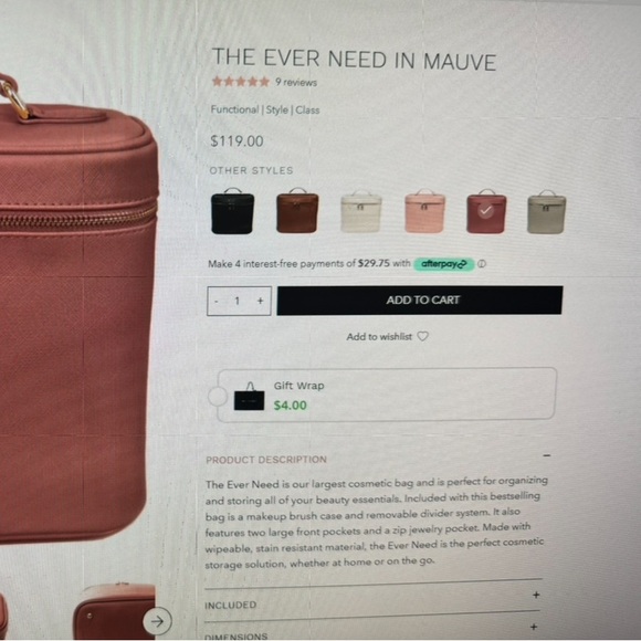 SlyBeauty Ever Need Makeup Bag - Picture 6 of 6